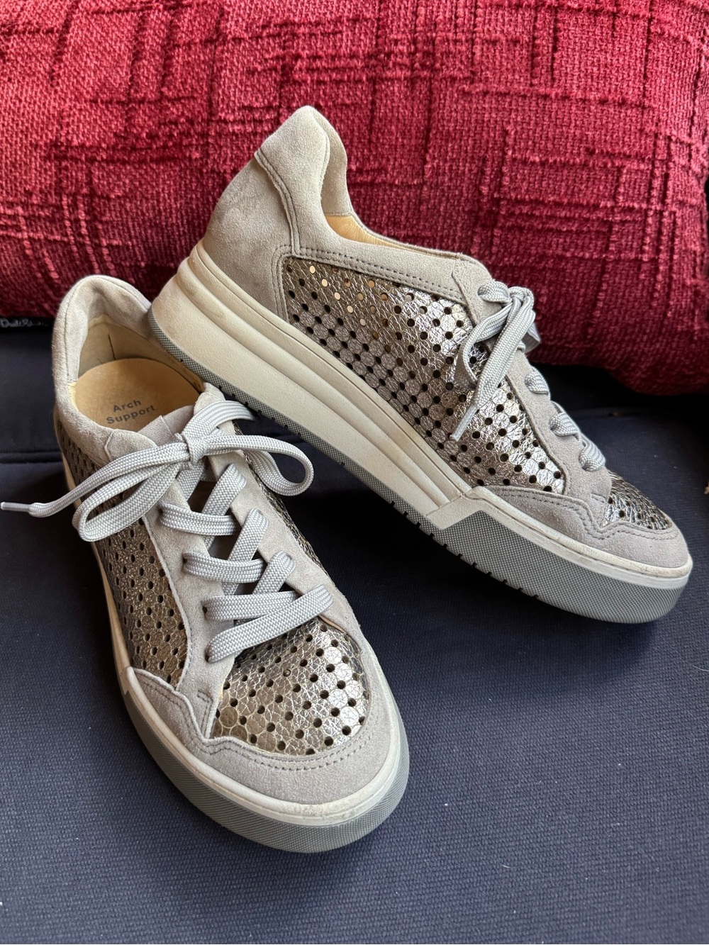 Softwaves LUA grey/ silver sneakers 38.5